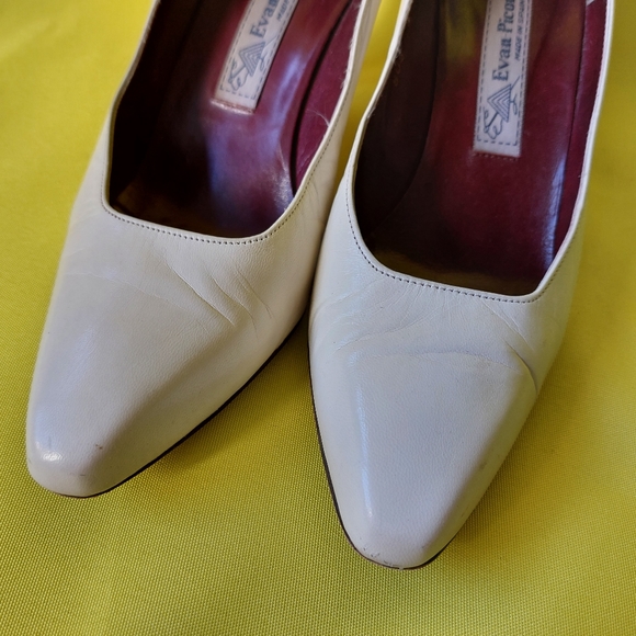 Vintage Woman Shoes Evan-Picone All Leather Made in Spain Size 8 N - Picture 5 of 11